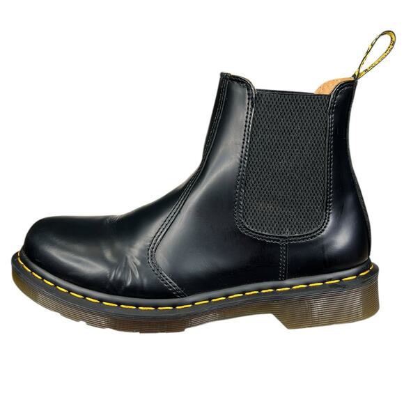 Dr. Martens Women's 2976 Black Leather Chelsea Boot Size US 9 - Picture 3 of 11